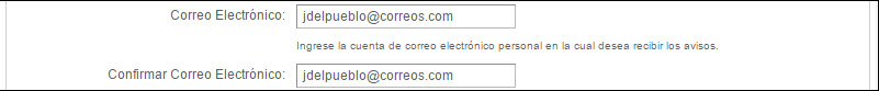 correo electrónico